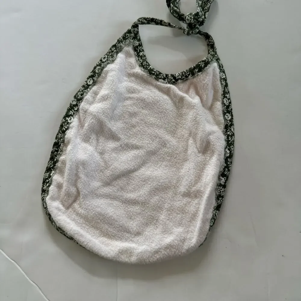 Vintage Kolf Baby Bib Austrian Folk Art 100% Cotton